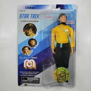 2018 Mego Star Trek Marty Abrams Presents Chekov 8" Action Figure NEW SEALED - Picture 1 of 7