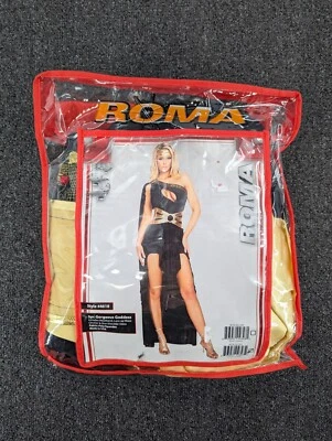 Halloween Griego Romano Disfraz Preciosa Diosa Cintura Ajustador Cerradura Vestido 4618 Foto 1 de 2