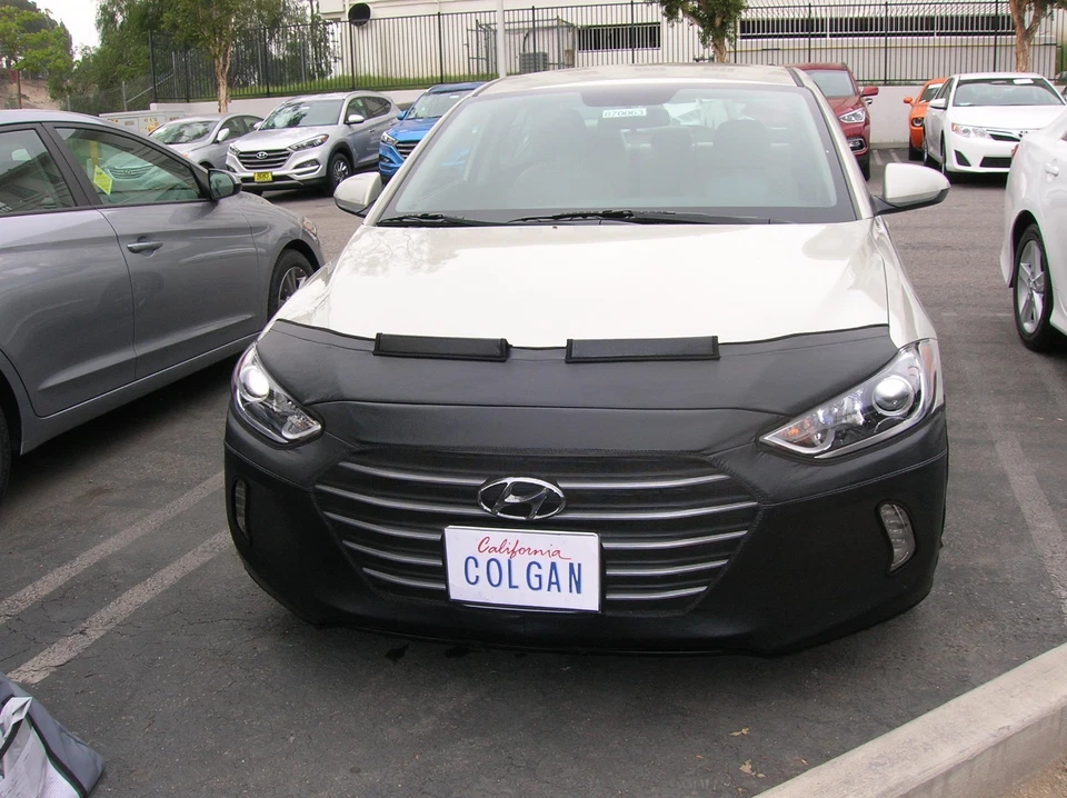 Sutiã Colgan máscara frontal 2 peças. Compatível com Hyundai Elantra SE & PZEV 2017-2018 com Lic - Imagem 1 de 1