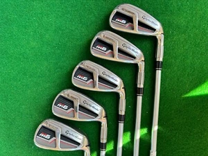 TaylorMade M6 Iron Set 6-9 Pw 5pc RH FUBUKI TM6 graphite shaft Flex Stiff used - Picture 1 of 10