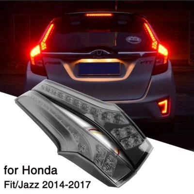 Luz trasera LED pilar maletero para Honda Fit Jazz 2014-2019 lámpara de señal de freno Foto 1 de 4