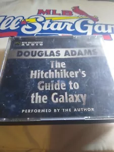 The Hitchhiker's Guide to the Galaxy Audio Performed Douglas Adams FREE SHIPPING - Picture 1 of 2