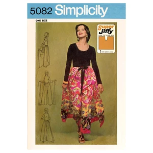 PANTALON SUPER JIFFY WRAP AND TIE MOTIF COUTURE SIMPLICITÉ S9595 - Photo 1/5