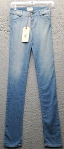 Current/Elliott Legging Jeans Damen 24 Blau Denim Super Skinny Slim Flat Front - Bild 1 von 8