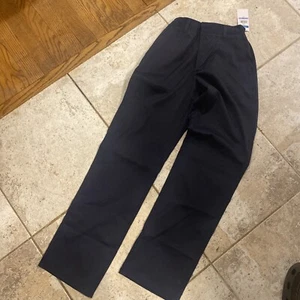 Tommy Hilfiger Slim School Uniform Pants Boys Size 18 Slim Navy Blue - Picture 1 of 4