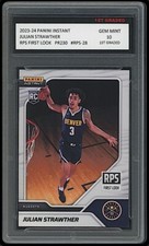 Julian Strawther 2023 Panini Instant RPS First Look 1st Graded 10 Rookie Card RC