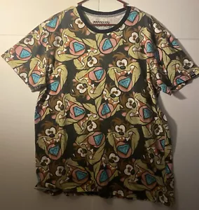 Looney Tunes X AKA Also Known As Tasmanian Devil Taz All Over Print XL - Picture 1 of 7