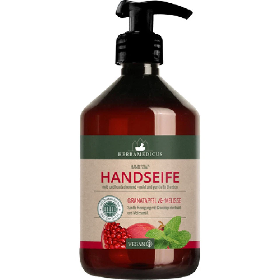 Handseife 500ml - Granatapfel & Melisse - Bild 1 von 1