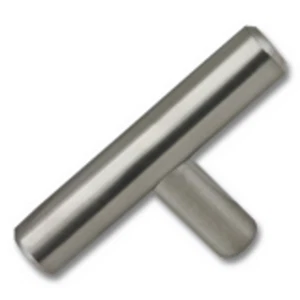 Bar Knob 25 Pack Stainless Steel, 2-3/8" OAL, 1-3/8" projection (No Screws) - Picture 1 of 1
