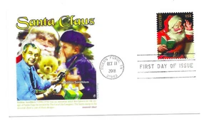5336 Christas 2018, Sparkling Holidays S/S Single Panda Cachets, FDC - Imagen 1 de 1