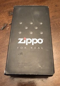 Zippo Card Holder Leather With Zippo Flame Emblem - Picture 1 of 2