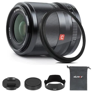 VILTROX 33mm F1.4 EOS M-Mount STM Autofocus APS-C Prime Lens for Canon M-Mount - Picture 1 of 6
