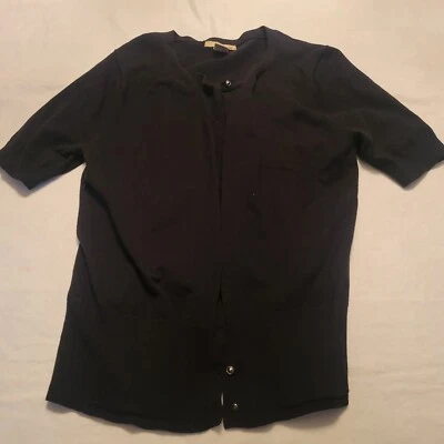 Evie Women’s Knit Cardigan Sweater Black Size Large  - Image 1 of 4