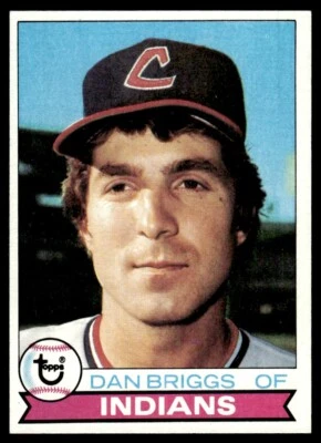 1979 Topps Dan Briggs Cleveland Indians #77 - Image 1 of 2