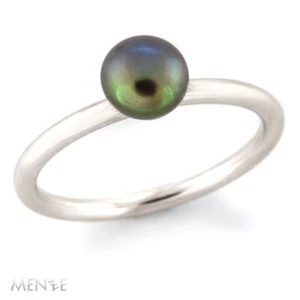Ring Pearls in 750/- Weißgold mit 1 Akoya Perle ø 5,9 mm RW 52 by Menze (20735) - Bild 1 von 9