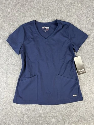 Blusa Médica Grey’s Anatomy Barco Active para Mujer Azul Talla Mediana Foto 1 de 4