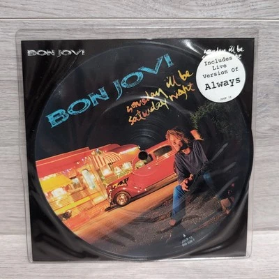 Bon Jovi - Someday I'll Be Saturday Night - 7" Vinyl Picture Disc Single - 1994  - Image 1 of 4