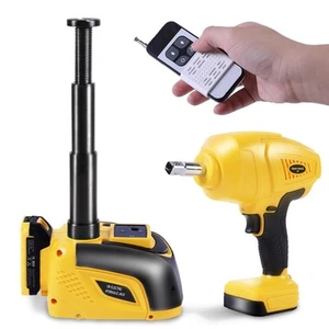 Electric Car Jack Kit Hydraulic Cordless Remote Control 5 Ton 18V with Impact... - Picture 1 of 6