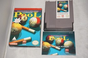 Championship Pool (Nintendo NES) Complete in Box CIB