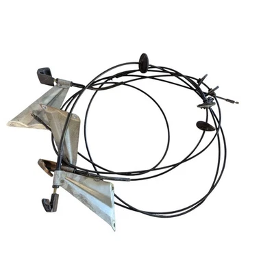 Nissan 300ZX Z31 Hood Latch Release Lever and Cable Lot 1984-1989 - Image 1 of 4