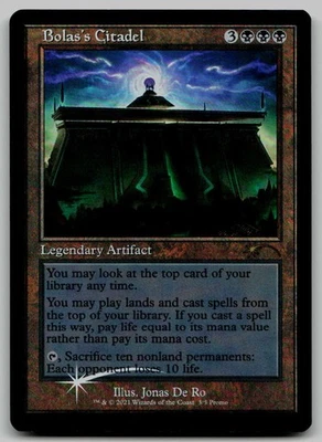Bolas's Citadel (Retro Frame) R WPN & Gateway Promos 3 NM - Image 1 of 2