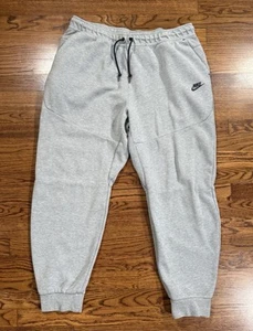 Nike Tech Fleece Pants Grey Mens Size 2XL - Picture 1 of 3
