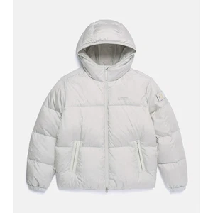 NATIONAL GEOGRAPHIC EIRA HOODED GOOSE DOWN JACKET N254UDW971 091 GREY UNISEX - Picture 1 of 10