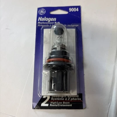 Сменная галогенная лампа для фары дальнего/ближнего света GE General Electric 9004 новая из старых запасов... - Изображение 1 из 4