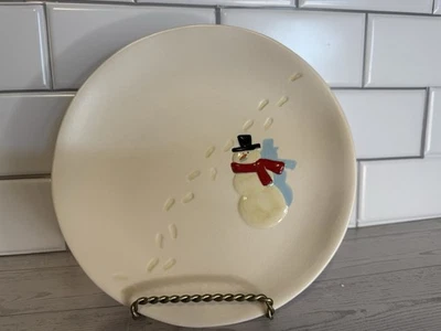 Hallmark Snowman Trail Plate - Image 1 of 4