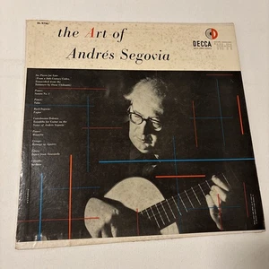 33rpm Andres Segovia - The Art of LP Decca 1956 DL 9795 VG+ - Picture 1 of 6