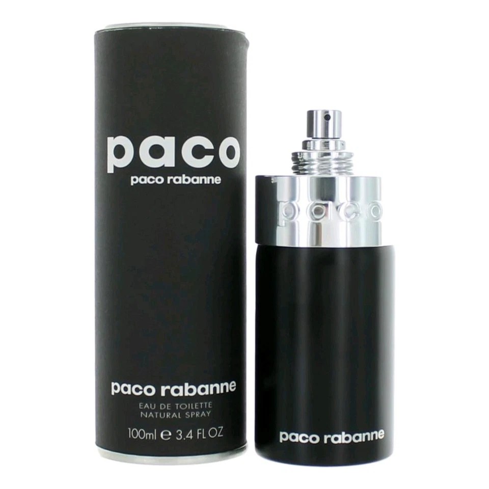 Paco por Paco Rabanne 3,4 OZ eau de parfum spray unisex | Perfume aromático cítrico fresco | A Foto 1 de 1