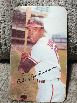 1971 Topps Super Alex Johnson No8 - Изображение 1 из 4