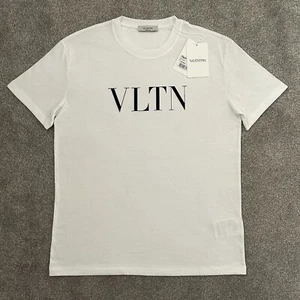 ⭐️ Camiseta Valentino VLTN en Blanco ⭐️ 100% AUTÉNTICA ⭐️ NUEVA CON ETIQUETAS ⭐️ - Imagen 1 de 4