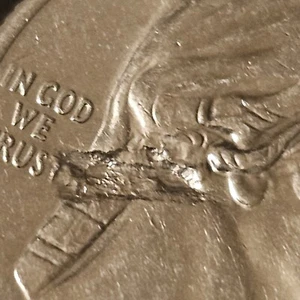 2022 P Maya Angelou MINT ERROR AU 58 OBVERSE STRUCK THRU - Picture 1 of 6