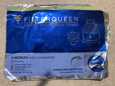 Filter Queen Majestic Replacement Filters 6 Month Filter Cone Pack New Open Box - Image 1 of 3