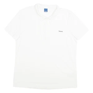 REEBOK Womens Polo Shirt White XL - Picture 1 of 6