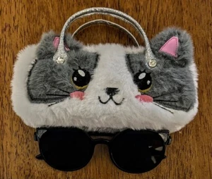Wonder Nation Plush Kitty Sunglasses and Plush Kitty Purse - Picture 1 of 1