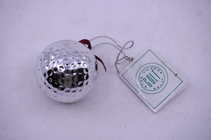 The Silver Golf Ball Christmas Ornament by Prosperity Tree International  - Picture 1 of 5