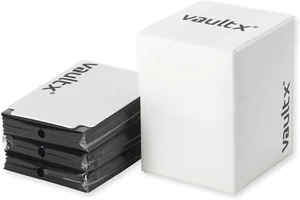 ® Deck Box and 150 Black Card Sleeves - Large Size for 120-130 Sleeved Cards - P - Picture 1 of 12