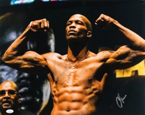 Chad 'Ochocinco' Johnson Signed 16x20 Photo (JSA) Bengals Patriots Boxing - Picture 1 of 2