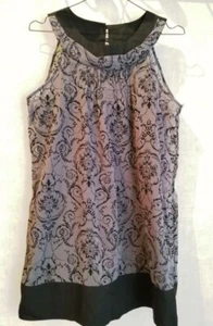 Kleid Tunika grau gefüttert Baumwolle Polyester Gr.40 Straboski (1907027) - Bild 1 von 4