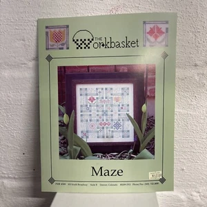 The Workbasket MAZE SAMPLER Cross Stitch Pattern Chart - Picture 1 of 5