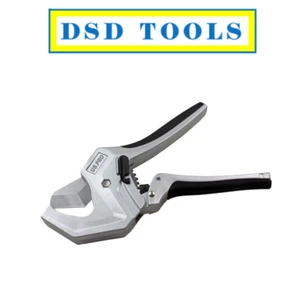US PRO PVC Pipe Cutter Metal Body & Stainless Steel Blade PVC, PPR, PE, PEX 9062 - Picture 1 of 3