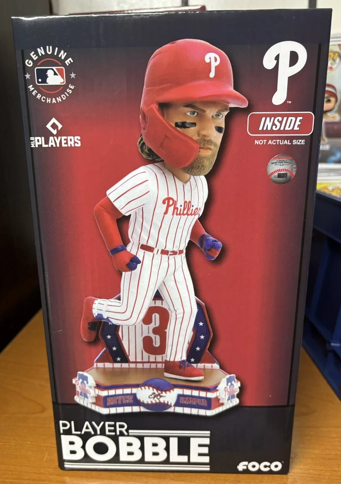 FOCO Bryce Harper Philadelphia Phillies NLDS Stare Down Bobblehead - Image 1 of 1
