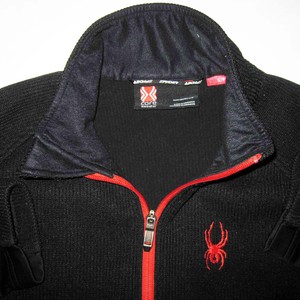 Spyder Black Sweaters for Men for sale 