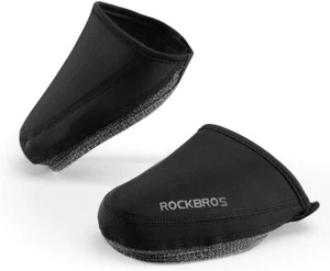 ROCKBROS Cycling Shoes Covers Thermal Shoes Toe Cover Windproof Half Shoecovers - Picture 1 of 7