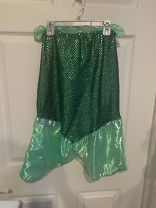 Walt Disney World Ariel Little Mermaid Costume Tail Child Size 10-12 Skirt Only