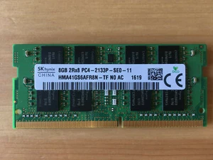 SK hynix DDR4 8GB 2Rx8 PC4-2133P SODIMM Memory RAM HMA41GS6AFR8N-TF - Picture 1 of 2
