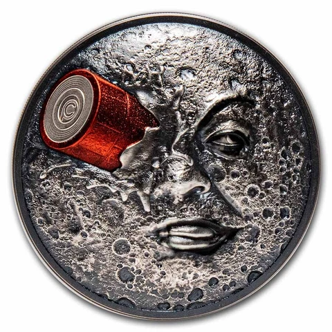 2022 Palau 2 oz Silver Antique Trip to the Moon 120th Anniversary - SKU#269033 Cover