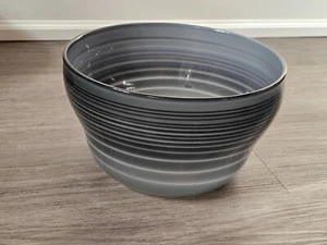 Signed Peter Gudrunas Sirius Glass Works Studio Art Bowl - 9" x 5" Tall - Picture 1 of 11